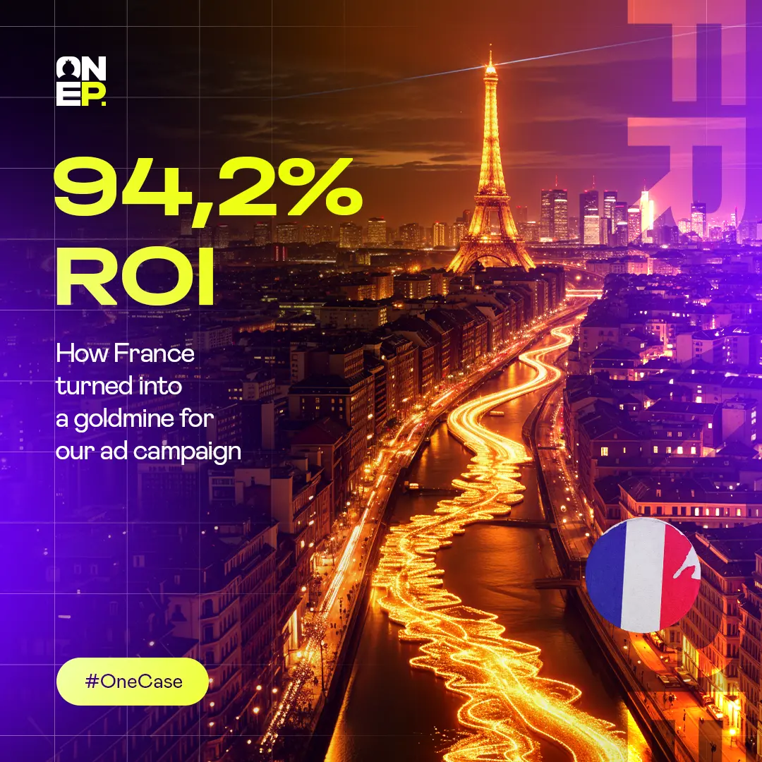94.2% ROI: How France has become a gold mine for our ad campaign image